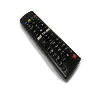 Svart fjärrkontroll